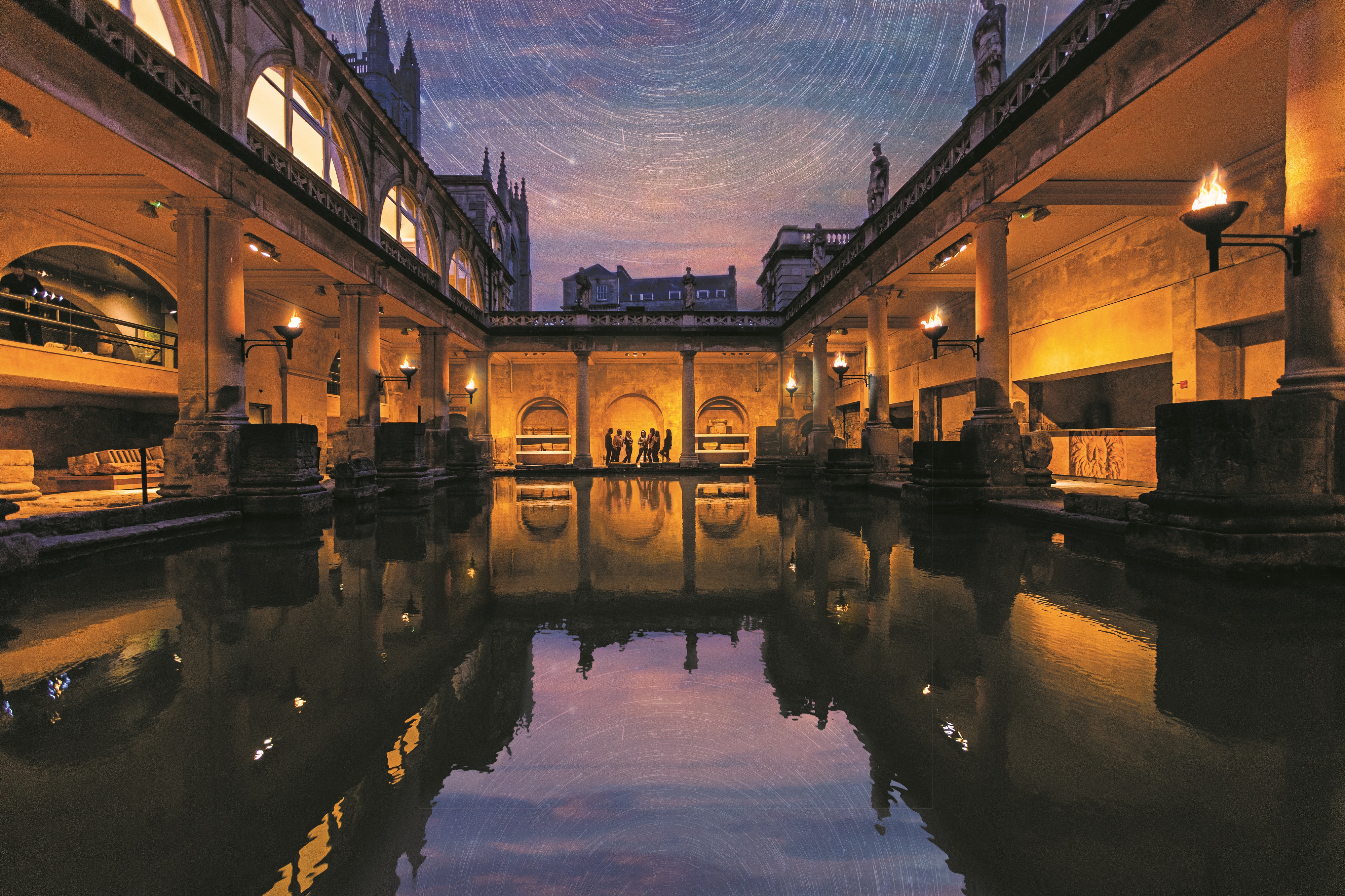 Image: The Great Bath by torchlight