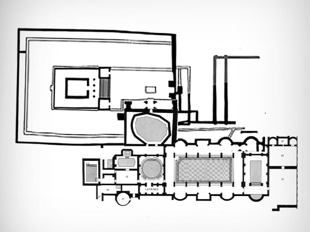 Roman Baths Plan