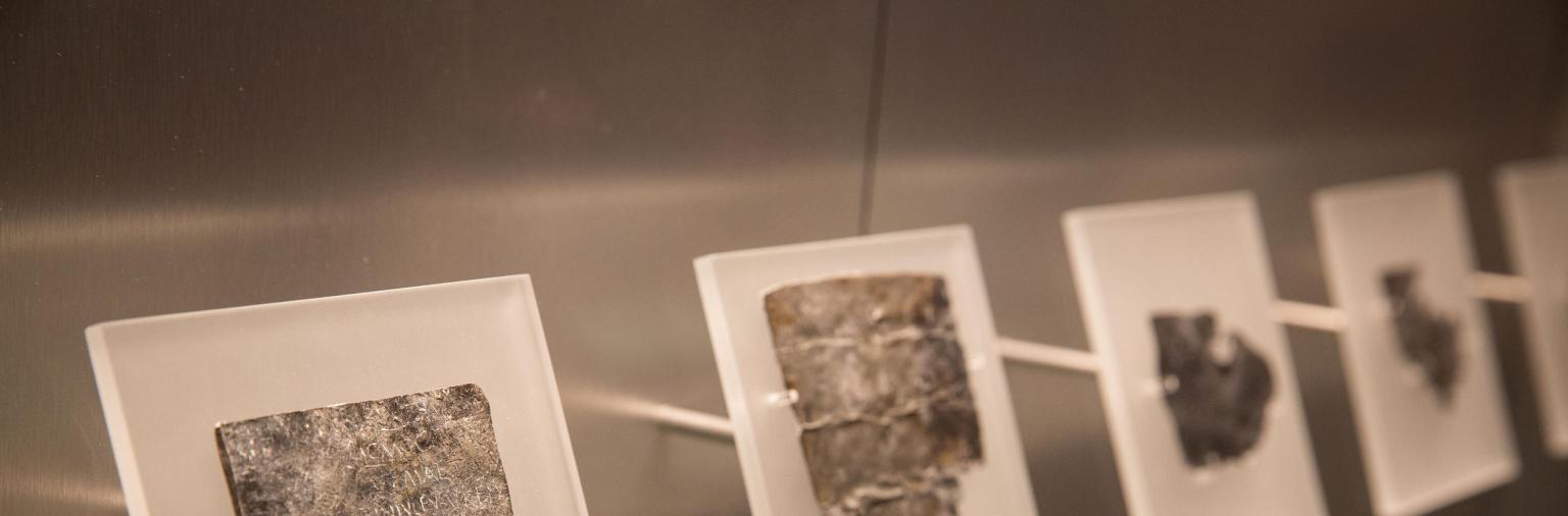 Image: Display of Roman curse tablets