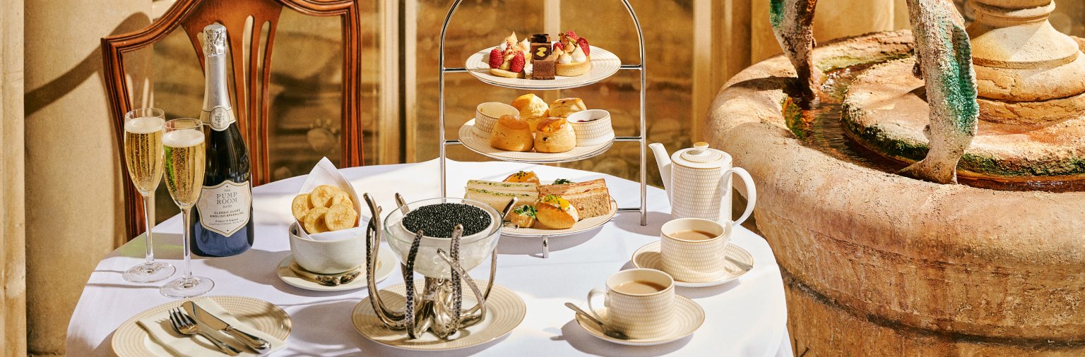 Afternoon tea in the Pump Room