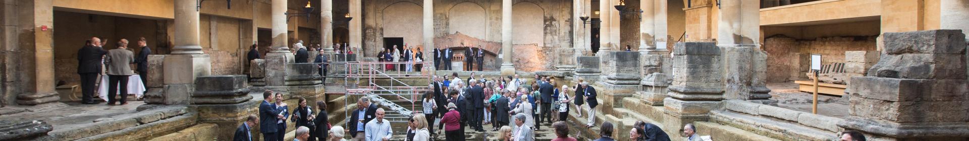 Image: A Roman Baths Foundation event