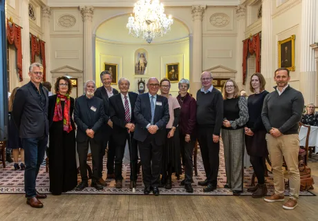 The Roman Baths Foundation Trustees in The Pump Room