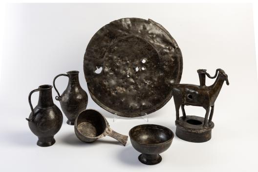 Image: Pewter vessels