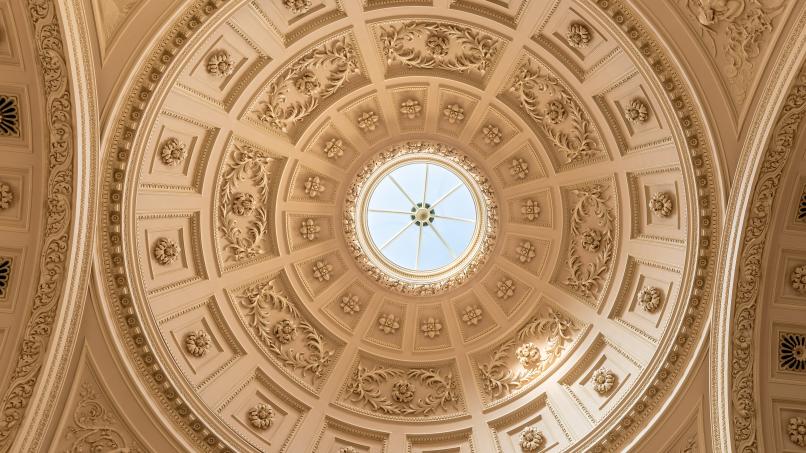 Domed ceiling