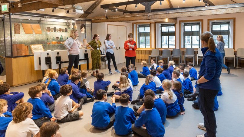 School Visit to The Roman Baths