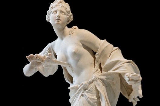 The Death of Dido (or La mort de Didon) by French sculptor Claude-Augustin Cayot (1677-1722)